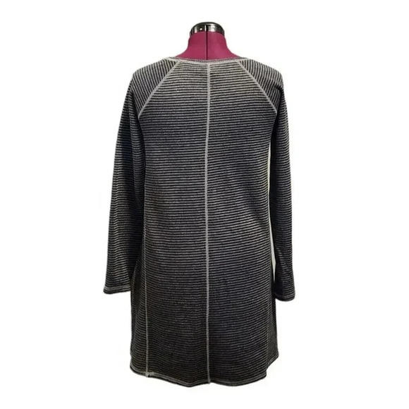 J. Jill Women's Gray A-Line Long Sleeves Tunic Ribbed Knee Length Dress Size XS - Picture 1 of 5